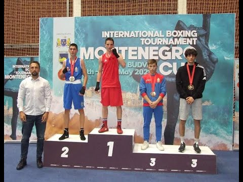 23-05-2021კრივი (57kg) ტურნირი ქ.ბუდვა, მონტენეგრო. საბა ერემეიშვილის ფინალური ბრძოლა და დაჯილდოება.